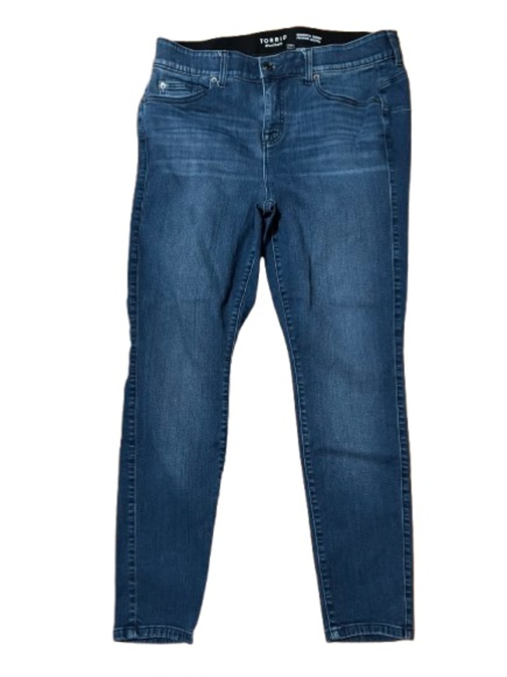 Torrid Bombshell Skinny Premium Stretch Women's Blue Jeans Size 16